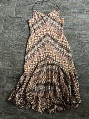 Banana Republic chevron dress size L